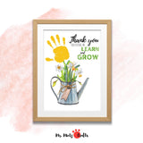 Ideal for Teacher Appreciation Day or as an end-of-year token, this craft is a wonderful way for preschool and kindergarten students to show appreciation.
