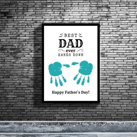 This Fathers Day craft not only allows for a fun and creative activity, but it also creates a lasting memory that your dad will treasure. The handprint serves as a symbol of the strong bond and love between a child and their dad.