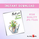 Ideal for Teacher Appreciation Day or as an end-of-year token, this craft is a wonderful way for preschool and kindergarten students to show appreciation.