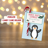 Candy Cane printable cards that you can give away as gifts. They are also perfect for witnessing at Christmas time! They also make great party favors!