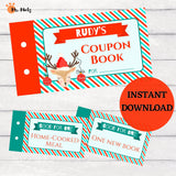 Need some fresh ideas for giving Christmas gifts to kids? These cute coupon books allow you to create the perfect gift, customized by you for each recipient. Download this Christmas coupon book and get 24 unique pre-filled coupons as well as 6 blank ones for custom coupons. Merry Christmas!!!
