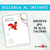 Imagen de una manualidad infantil para el Día de Andalucía con una bailaora flamenca creada con pintura de manos. Actividad educativa y creativa para niños en preescolar y primaria.