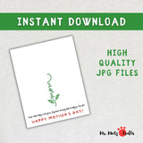 A unique handmade keepsake to warm her heart! Print this vibrant handprint flower craft, have your child stamp their handprint, and gift an unforgettable homemade treasure shell cherish forever. The perfect Mothers Day gift for moms and grandmas!