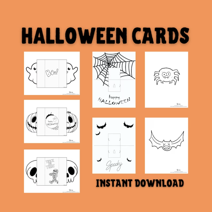 happy-halloween-pop-up-card-mr-mintz-crafts for Template Free Printable Halloween Cards Happy Halloween Pop Up Card – Mr. Mintz Crafts for Template Free Printable Halloween Cards