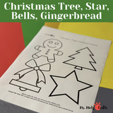 This printable Christmas paper garland is so fun to make and this is surprisingly simple!