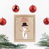 If you’re looking for a personalized Christmas gift your kids can make, try these footprint craft! This Christmas Footprint Craft is the perfect gift to send home to the parents for the holidays.