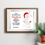 This Christmas Mouse and Bunny footprint printable is perfect for making and creating memories that will last a lifetime! It is also great for teachers to send their kids home with something that will really amaze their parents!