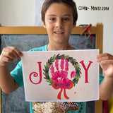 JOY to the World Handprint Keepsake Gift