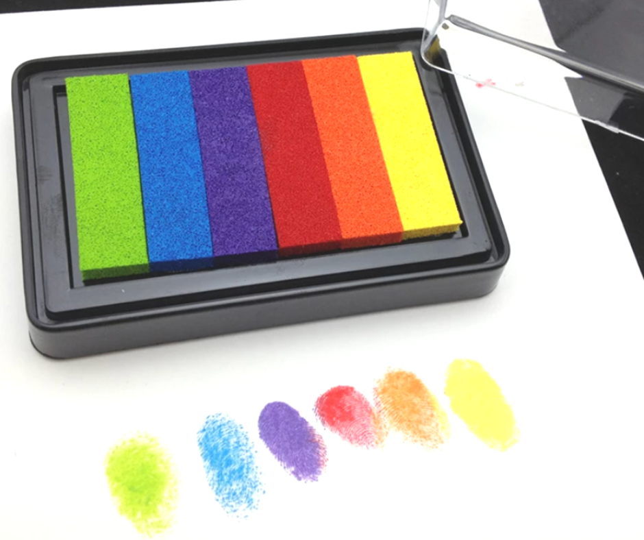 Rainbow Ink Pad 6 Colors