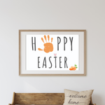Handprint crafts are just the sweetest! Grab your little one's hand & make these adorable handprint Easter cards to send to family near and far.