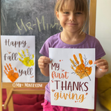 Thanksgiving handprint art activities are amazing ways to celebrate the holiday with your kids and create special memories to enjoy for years to come. This amazing printable set makes it easy to get started with these holiday fun activities.