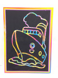 Scratch Art Set, 10 Piece Rainbow Magic Scratch Paper for Kids