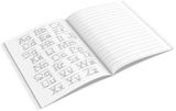 Handwriting practice paper dotted notebook for kids is the first step towards learning. Trace the letters and practice handwriting in this awesome and crazy lined paper book with dotted grid for practicing handwriting. Use it for personal practice at home or for your entire classroom.