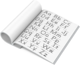 Handwriting practice paper dotted notebook for kids is the first step towards learning. Trace the letters and practice handwriting in this awesome and crazy lined paper book with dotted grid for practicing handwriting. Use it for personal practice at home or for your entire classroom.