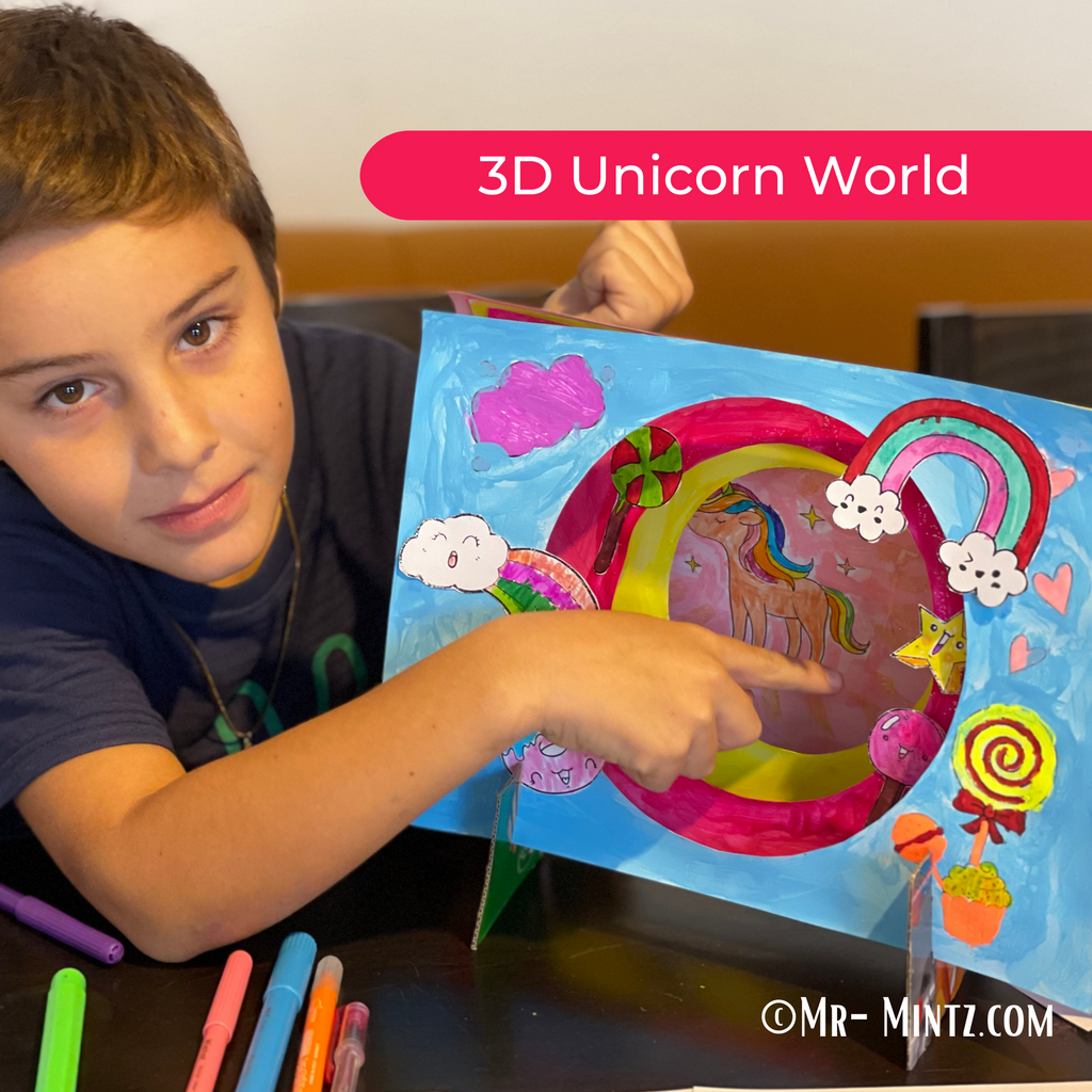 3D Unicorn Craft for Kids: How To Make Spellbinding World of Unicorns