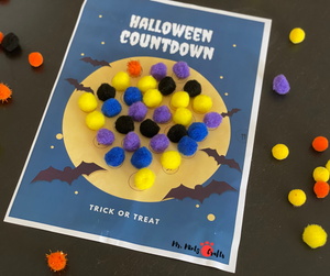 Printable Countdown Till Halloween Calendar