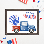 Celebrate the 4th of July with our Firework Handprint Craft. Kids create vibrant firework art using their handprints. Easy and festive, it's perfect for decorating and gifting on Independence Day!