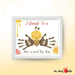 Create your own special keepsake with this adorable handprint craft template for Rosh Hashana. Make the Jewish New Year extra special.