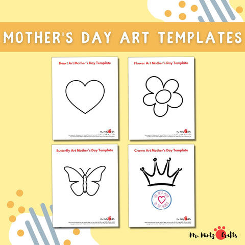 Printable Mother’s Day silhouette art activity for kids. Children use chalk or pastels to shade around the cutout and reveal a glowing image of a mother and child — a perfect handmade classroom or at-home gift for moms and grandmas.