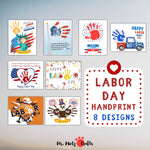 Celebrate the Labor Day in style with our incredible bundle of 8 handprint crafts. Craft templates include iconic symbols of American pride such as the American flag, Statue of Liberty, firecracker, and majestic eagle.