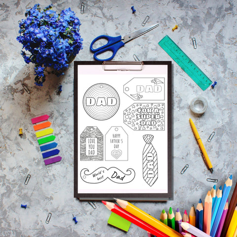 These Father's Day gift tag templates will be a perfect resource to add to any Father's Day gifts. These can be used in the classroom or at home.