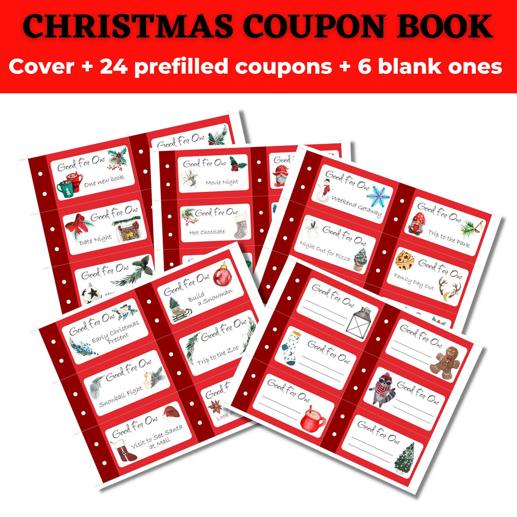 Christmas Coupon Gift Book – Mintz Crafts
