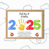 Celebrate the first day of school with our fun handprint craft! Kids can create a unique keepsake featuring a red apple and yellow pencil design. Perfect for back-to-school activities and classroom projects, this craft helps develop fine motor skills and captures special memories.