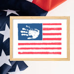 Create a lasting memory with this 4th of July American Flag Handprint Art Craft. Perfect for toddlers, this Fourth of July handprint keepsake is a printable art craft ideal for homeschool or classroom activities. Celebrate Independence Day with a fun and meaningful project!