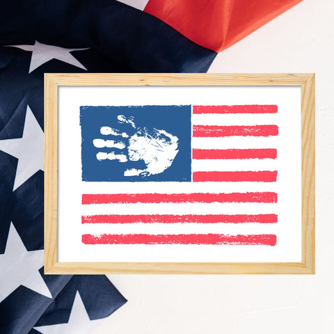 Create a lasting memory with this 4th of July American Flag Handprint Art Craft. Perfect for toddlers, this Fourth of July handprint keepsake is a printable art craft ideal for homeschool or classroom activities. Celebrate Independence Day with a fun and meaningful project!