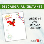 Manualidad infantil con huella de mano para celebrar la Fiesta Nacional de España, con diseño de bailaora flamenca en rojo, abanico y banderines típicos españoles.