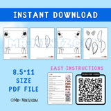 Fun and easy printable paper puppet template for kids — cartoon animal cootie catcher / origami mouth puppet set featuring Stitch & Angel inspired characters. PDF includes US Letter and A4 sizes, quick instructions, and video tutorial. Ideal for preschool, kindergarten, or homeschool activities to encourage creativity and fine-motor practice.