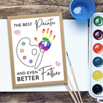 This Father's Day handprint craft is incredibly easy. These crafts are not only fun to make, but they also create lasting memories that dads can treasure for years to come. 