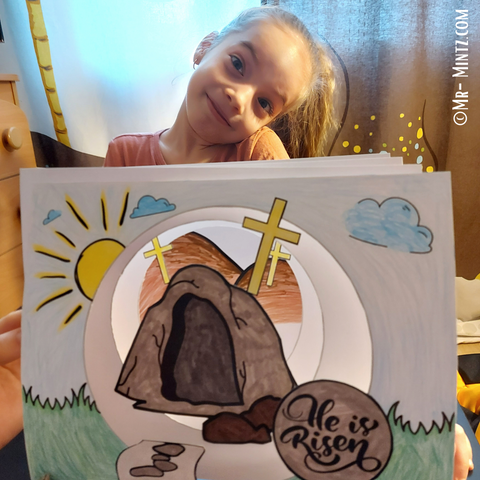 Help your kids consider the resurrection of Jesus in a more meaningful way with creating a DIY Resurrection Scene.