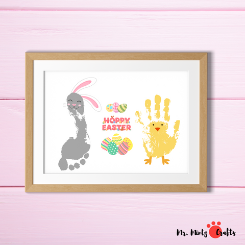 Easily & quickly create a special Easter memory. Perfect to gift to loved one this Easter, use as an easter decoration or a craft activity. 