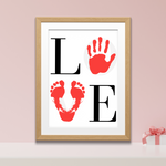 A simple but memorable and very dear to the heart handprint craft to do with your little one this Valentine's Day!