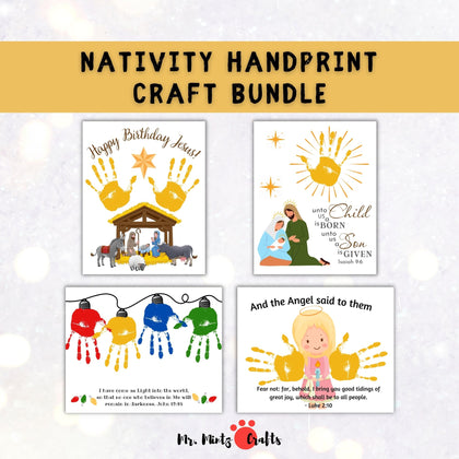This Nativity Scene art set is great to use as Christmas art for Toddlers, as a Preschool Christmas craft, as a Sunday School Christmas activity or at home with your children. 