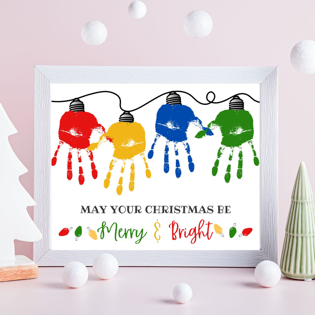 Handprint Christmas Lights Mr Mintz Crafts handprint-christmas-lights-mr-mintz-crafts