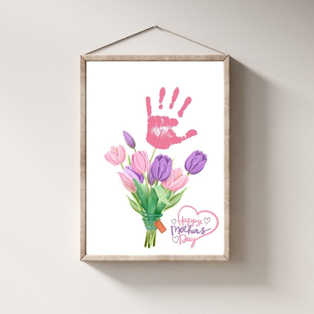 Handprint Christmas Gift Ideas For Mom From Kids Flower Bunch
