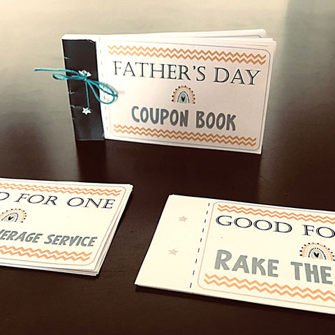 Coupon Book | Father's Day Coupons | Fathers Day Coupon Book | Fathers Day Gift from Kids | Printable Coupon Book For Dad | Dad Daddy Gifts