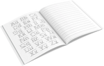 Handwriting practice paper dotted notebook for kids is the first step towards learning. Trace the letters and practice handwriting in this awesome and crazy lined paper book with dotted grid for practicing handwriting. Use it for personal practice at home or for your entire classroom.