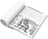 Story paper pages with a blank picture space on the top half and primary ruled lines on the bottom half of the page. The dotted midline and thick baseline make handwriting practice easier for kids in preschool and elementary school learning how to write.